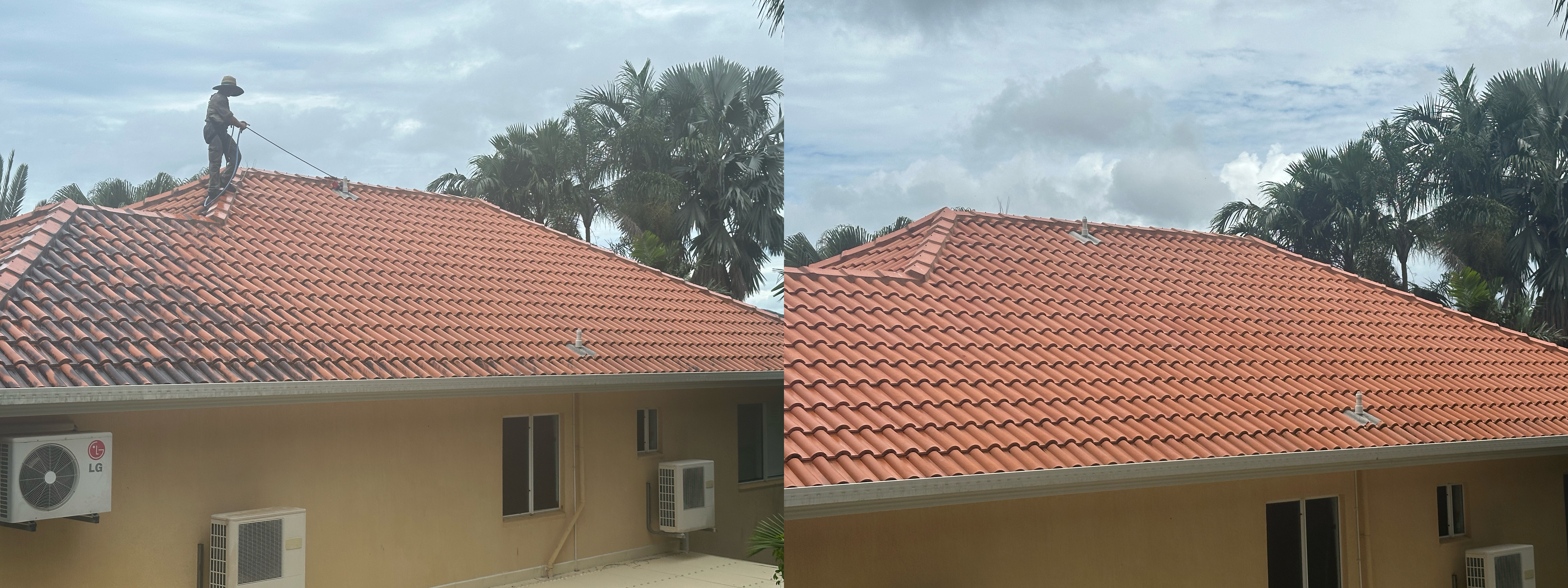 Tiled Roof Wash in Redlynch  Thumbnail